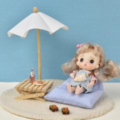 Minamzee 1:12 beach accessories bring coastal vibes to playtime.