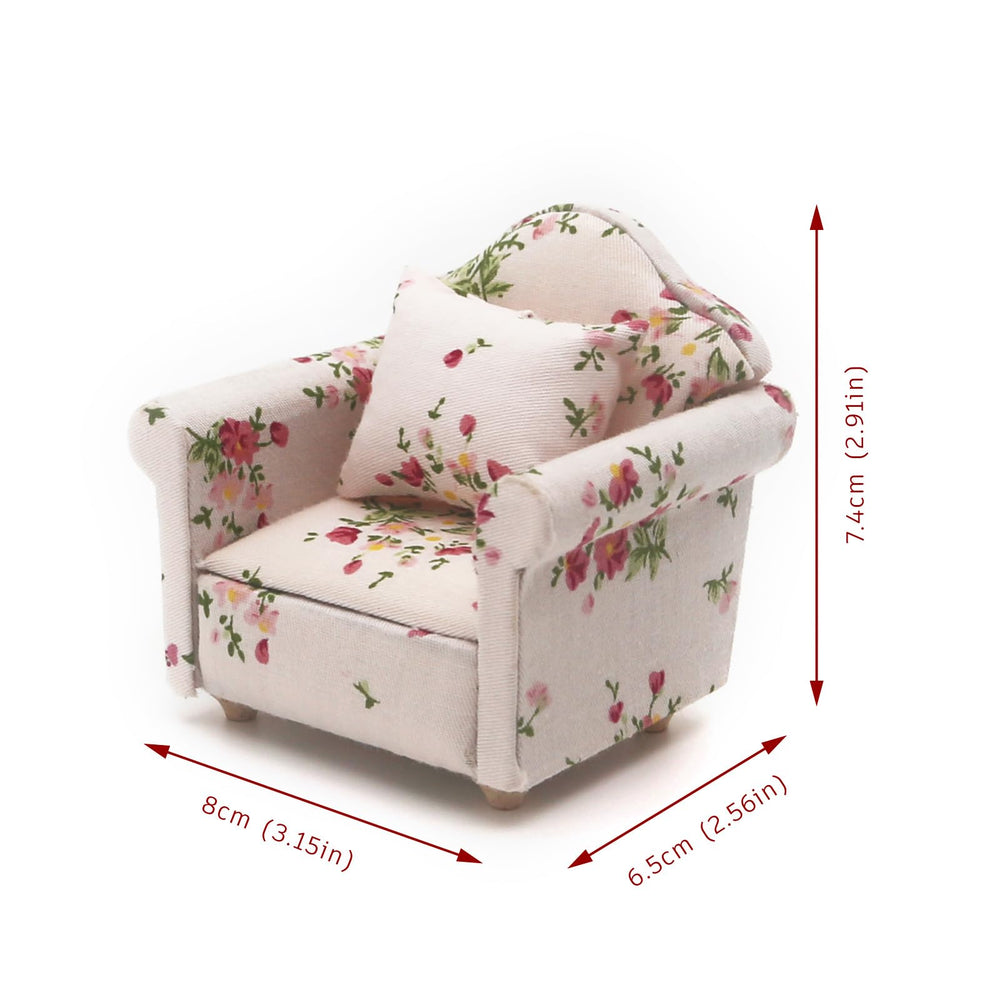 Minamzee 1:12 dollhouse coffee table, realistic proportions for miniature setups
