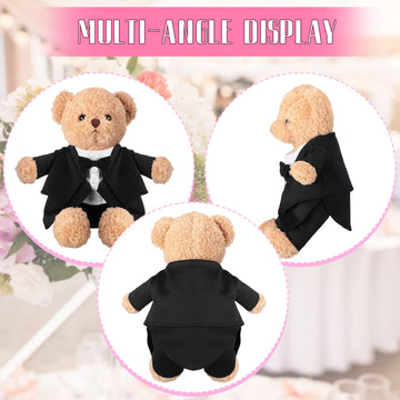 Minatee 13-15 inch bear clothes shown for a snug, stylish fit
