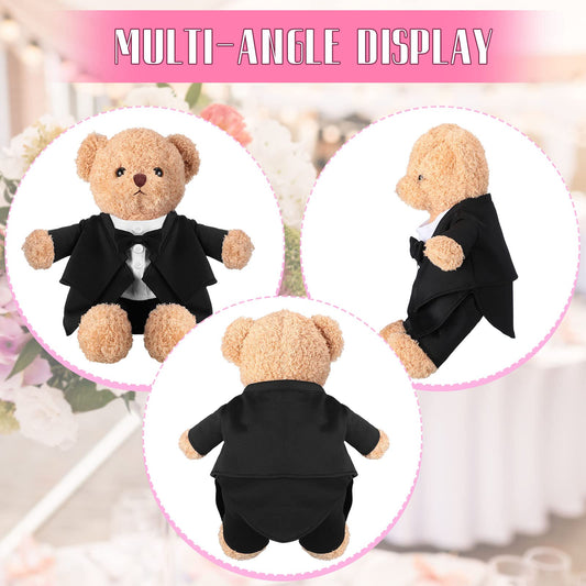 Minatee 13-15 inch bear clothes shown for a snug, stylish fit