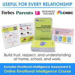 Mind Brain Emotion conversation-starters cards enable easy one-on-one or group discussions.