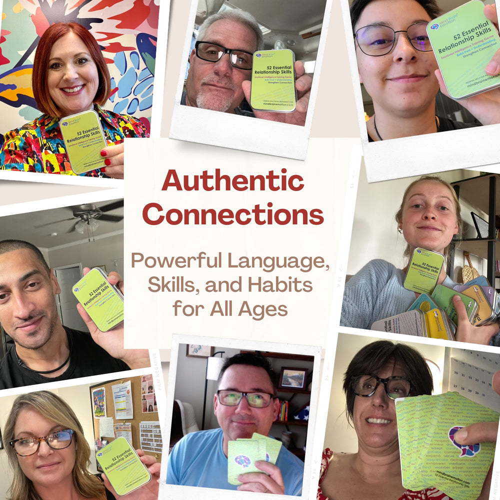 Mind Brain Emotion team-icebreaker cards energize meetings and promote safe storytelling.