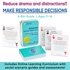 Mind Brain Emotion tin case with magnet for quick display during group activities