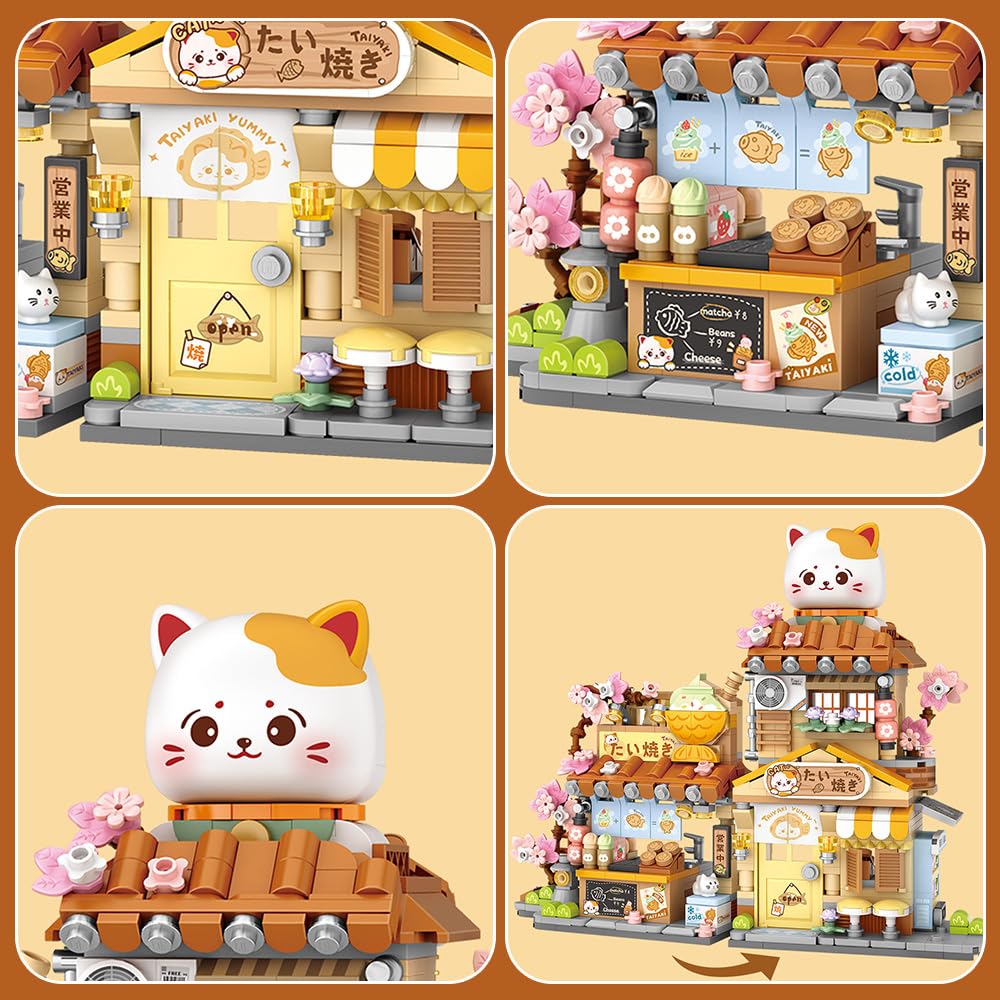 MindBox Lucky Cat Building Set playtime ideas promote cooperative storytelling.