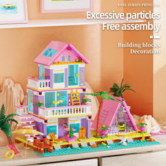 MindBox Seaside House puppy figure adds friendly seaside companion.
