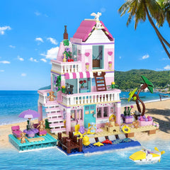 MindBox seaside villa boat promotes role-play and seaside adventures.