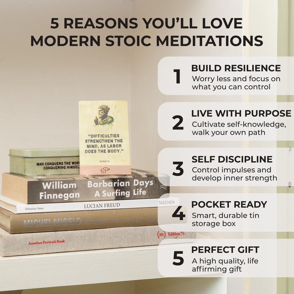 MindMint courage card front prompts action with calm resolve.