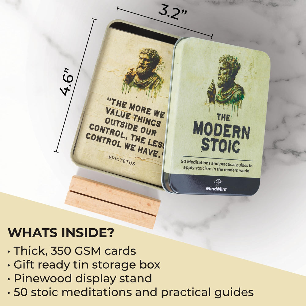 MindMint illustrated philosophers portraits inspire thoughtful study and desk aesthetics.