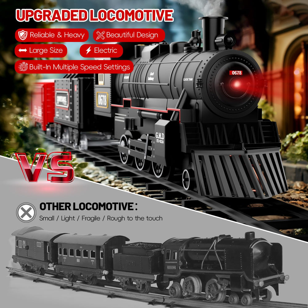 MindPal Train Set curved tracks enable varied layouts for creative setup.