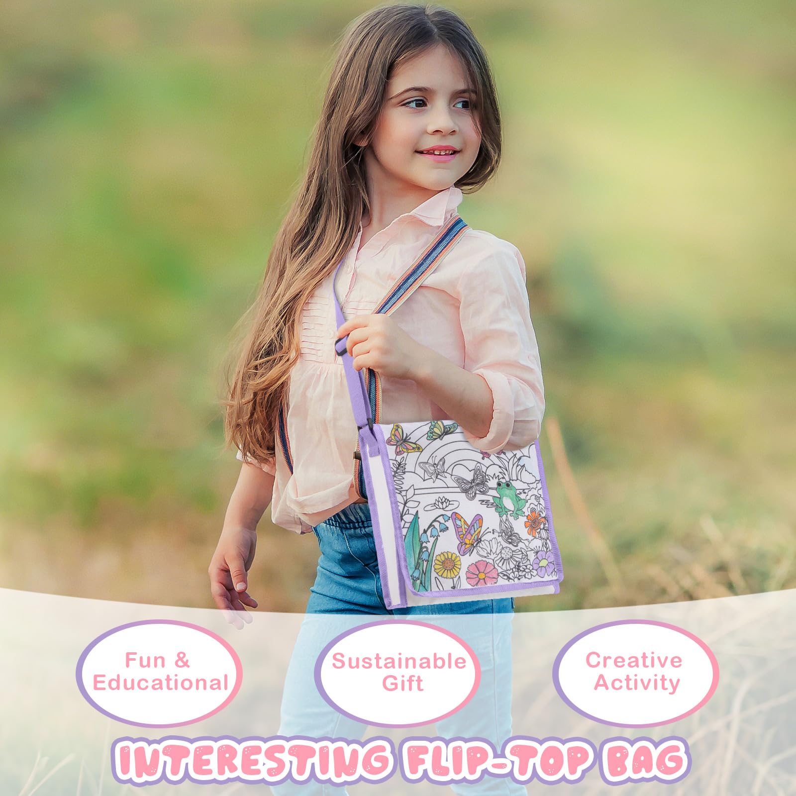 Zipper closure keeps contents secure while traveling with Mindsoft.