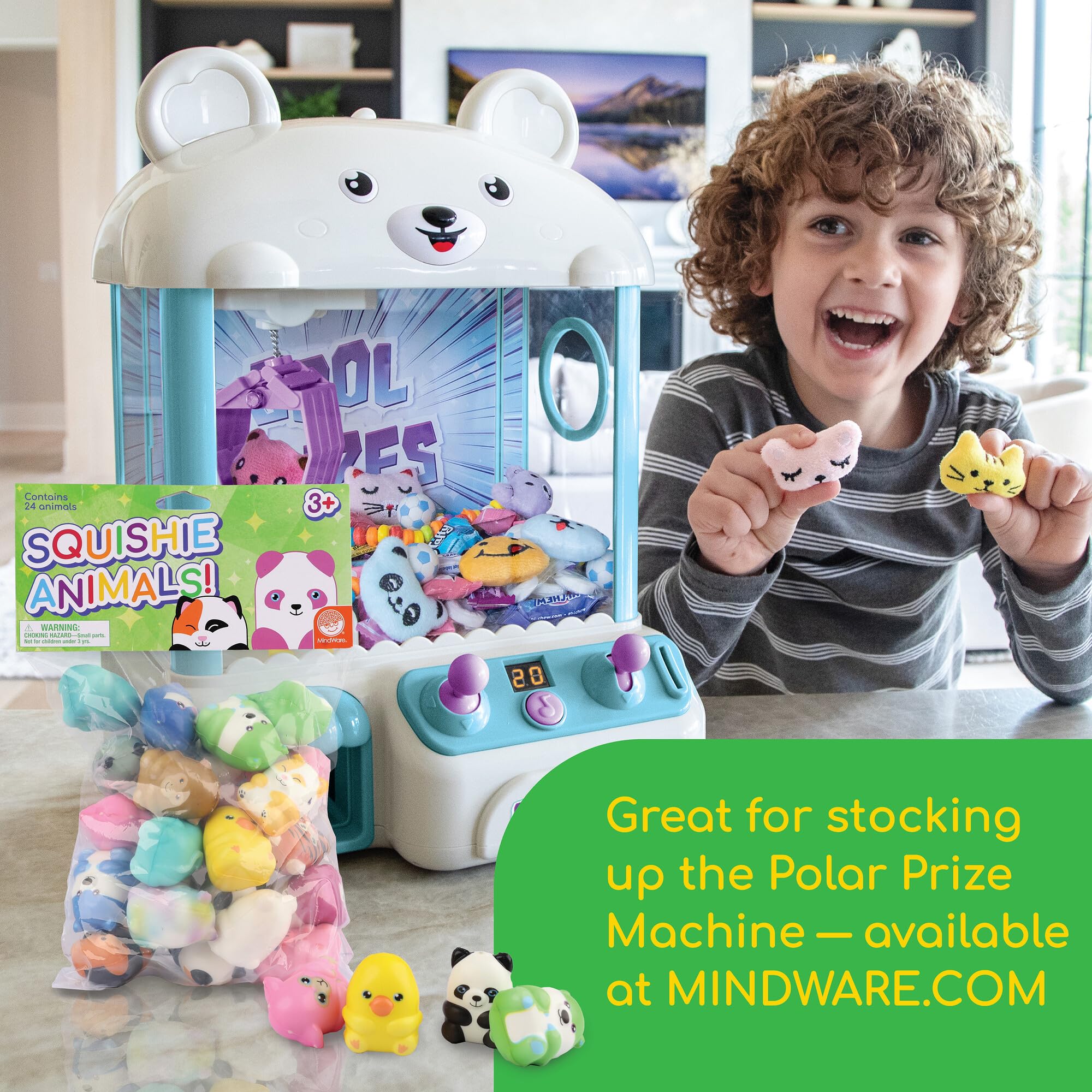 MindWare animal squishies provide tactile fun and fine motor engagement.