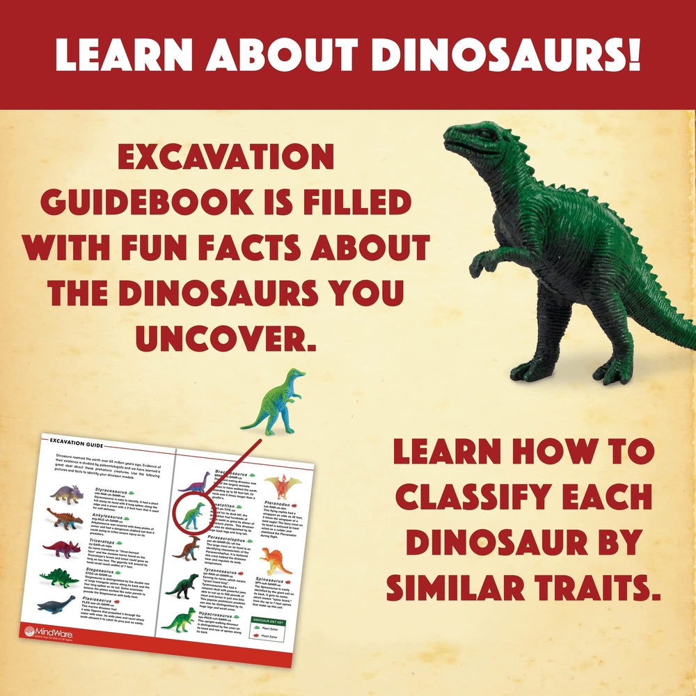 MindWare Dig It Up set designed for ages four and up in classrooms.