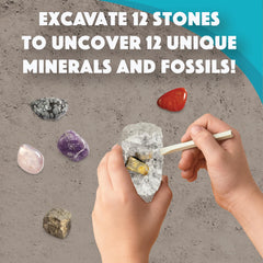 MindWare Dig It Up! Fossils chisel-tools reveal kid-friendly excavation tools.