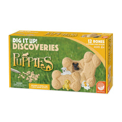 MindWare Dig It Up Puppies ready-to-play box for learning-centered fun.