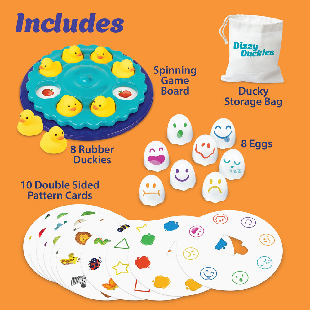 MindWare Dizzy Duckies ducks invite cooperative play and memory practice.