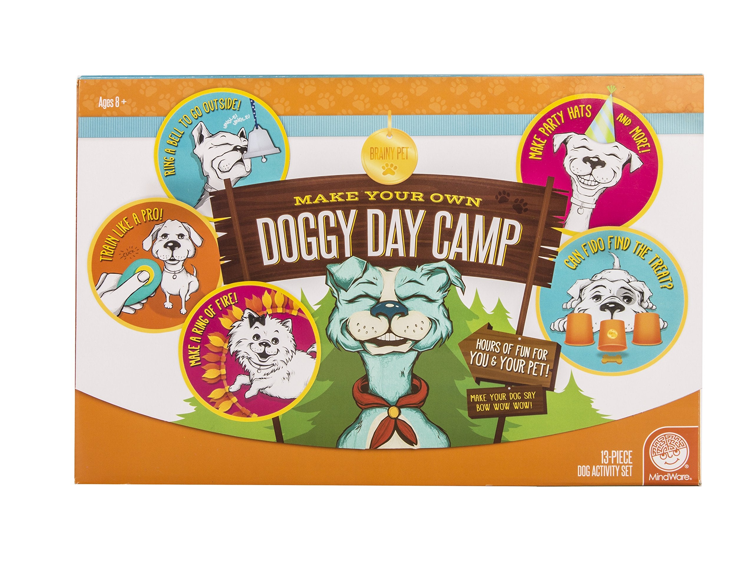 MindWare Doggy Day Camp target mats for precise paw-target training sessions.