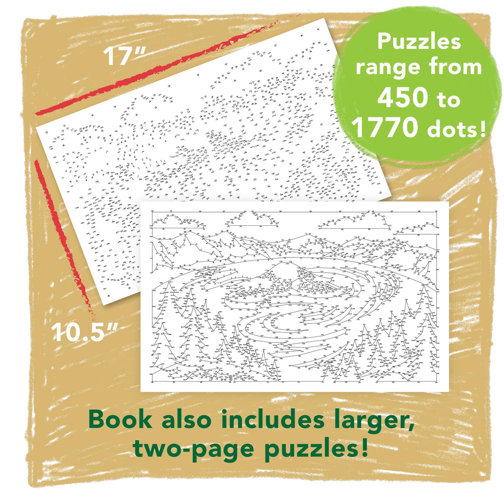 MindWare Extreme Dot-to-Dot National Parks coloring after solving fuels personal artistic expression.