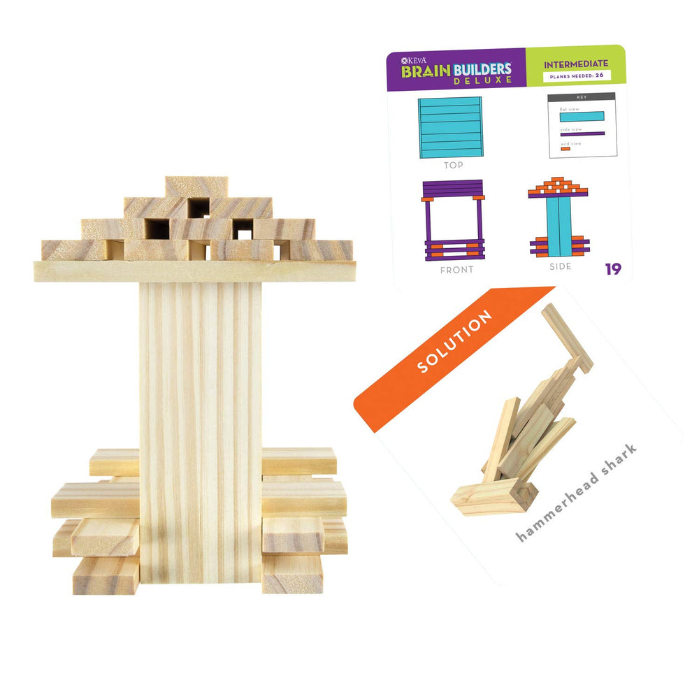 MindWare KEVA Brain Builders session promotes focused, hands-on problem solving