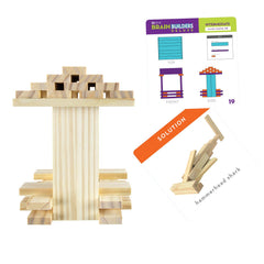 MindWare KEVA Brain Builders session promotes focused, hands-on problem solving