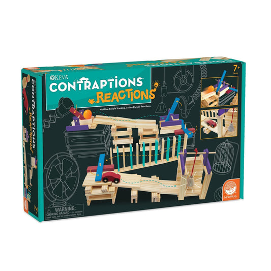 MindWare KEVA Contraptions planks for marble-run creativity and STEM exploration.