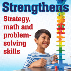 MindWare Leaps and Ledges playing cards with twists for strategic moves