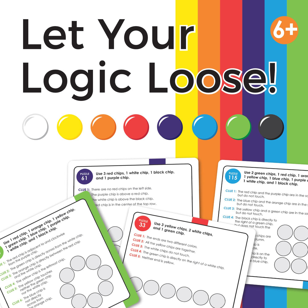 MindWare Logic Links reading clues to place chips accurately