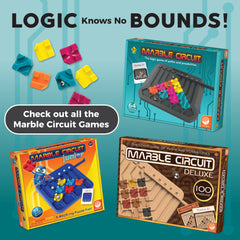 MindWare Marble Circuit family-friendly logic game for solo or group play.