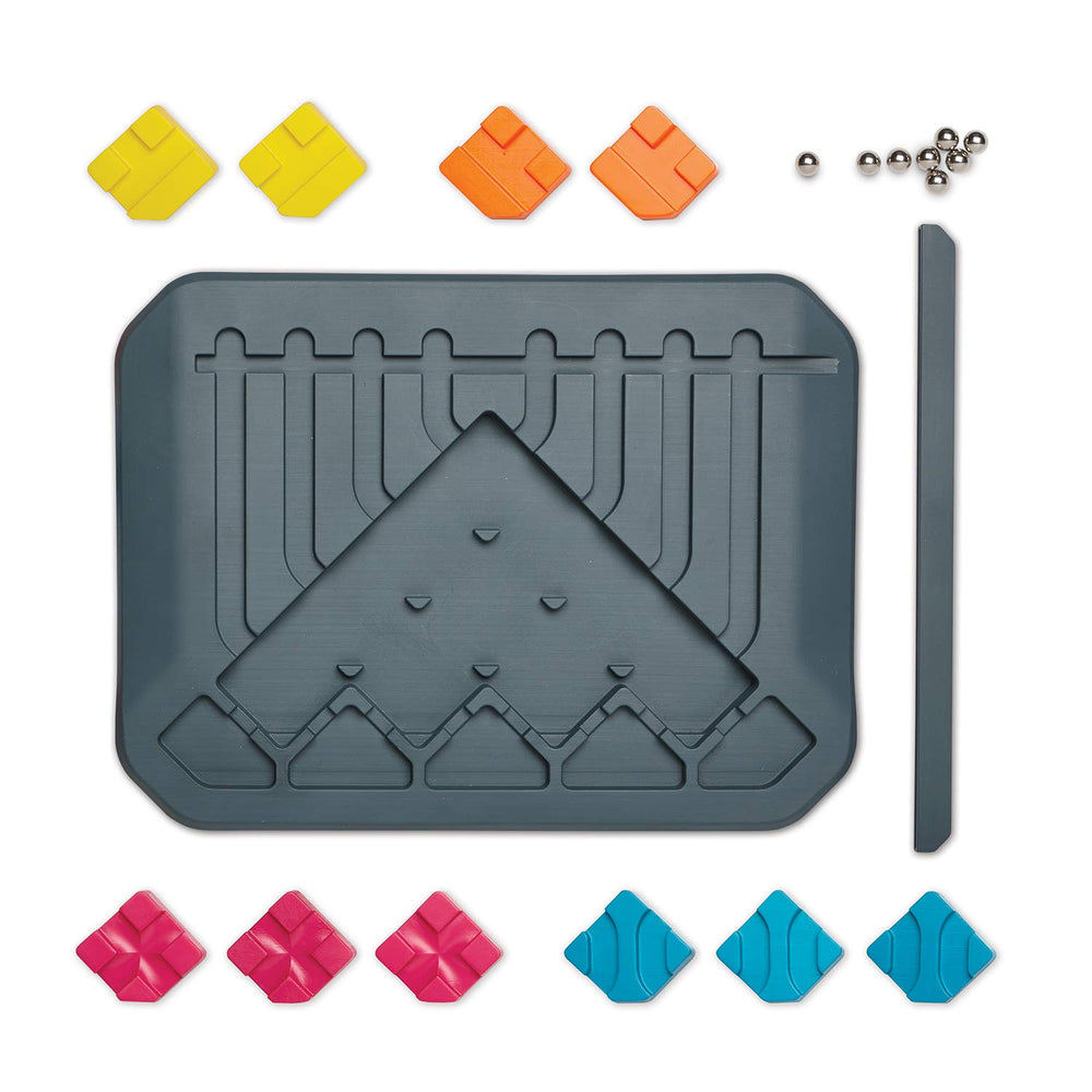 MindWare Marble Circuit age-8+ friendly brain teaser for family fun.