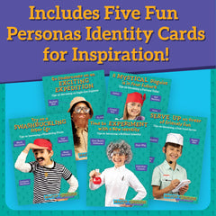 MindWare hats and glasses set for playful disguise looks