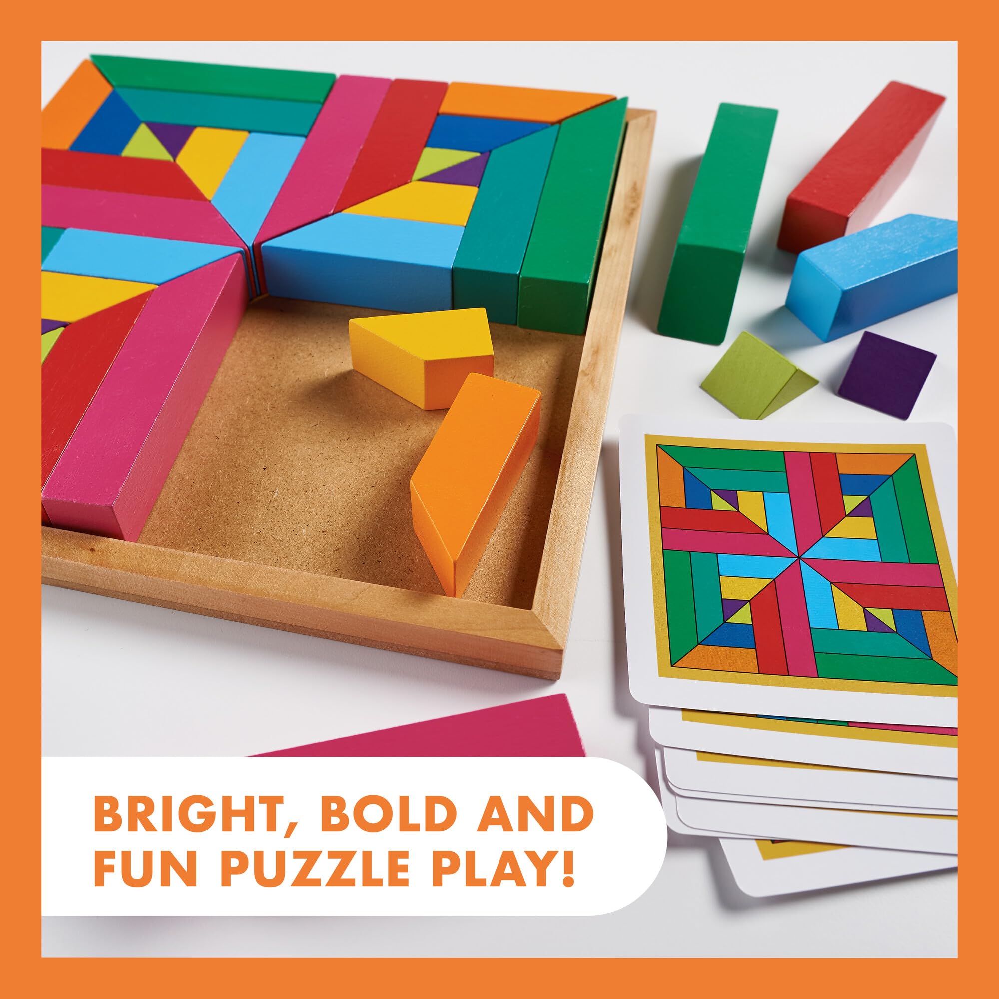 MindWare Pattern Play pattern cards spread inviting creative designs and symmetry exploration