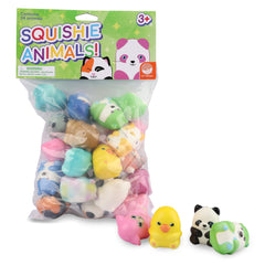 MindWare Peaceable Kingdom squishy animals 24-pack for classroom rewards and party favors.