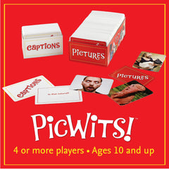 MindWare PicWits new judge each round keeps rounds fresh and funny.