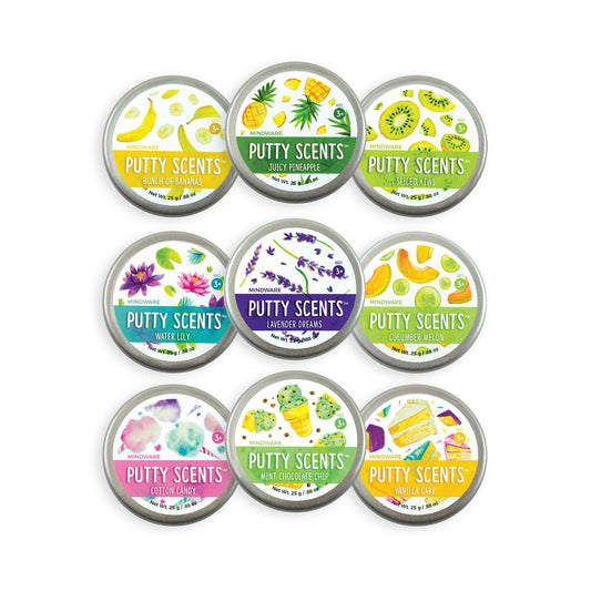 MindWare Putty Scents cotton candy tin for tactile exploration