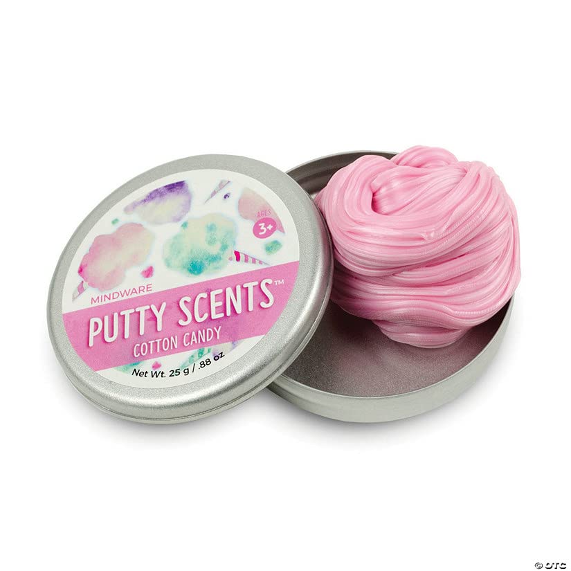 MindWare Putty Scents sliced kiwi tin for imaginative play