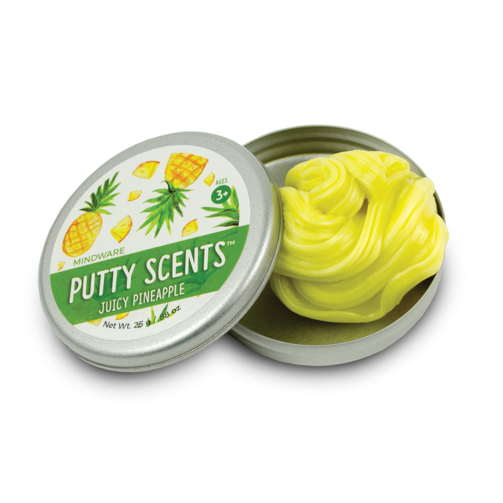 MindWare Putty Scents vanilla cake tin for fragrant kneading