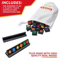 MindWare Qwirkle family game night bringing players together for shared strategy.