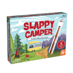 MindWare Slappy Camper game box ready for quick family game nights and easy setup.