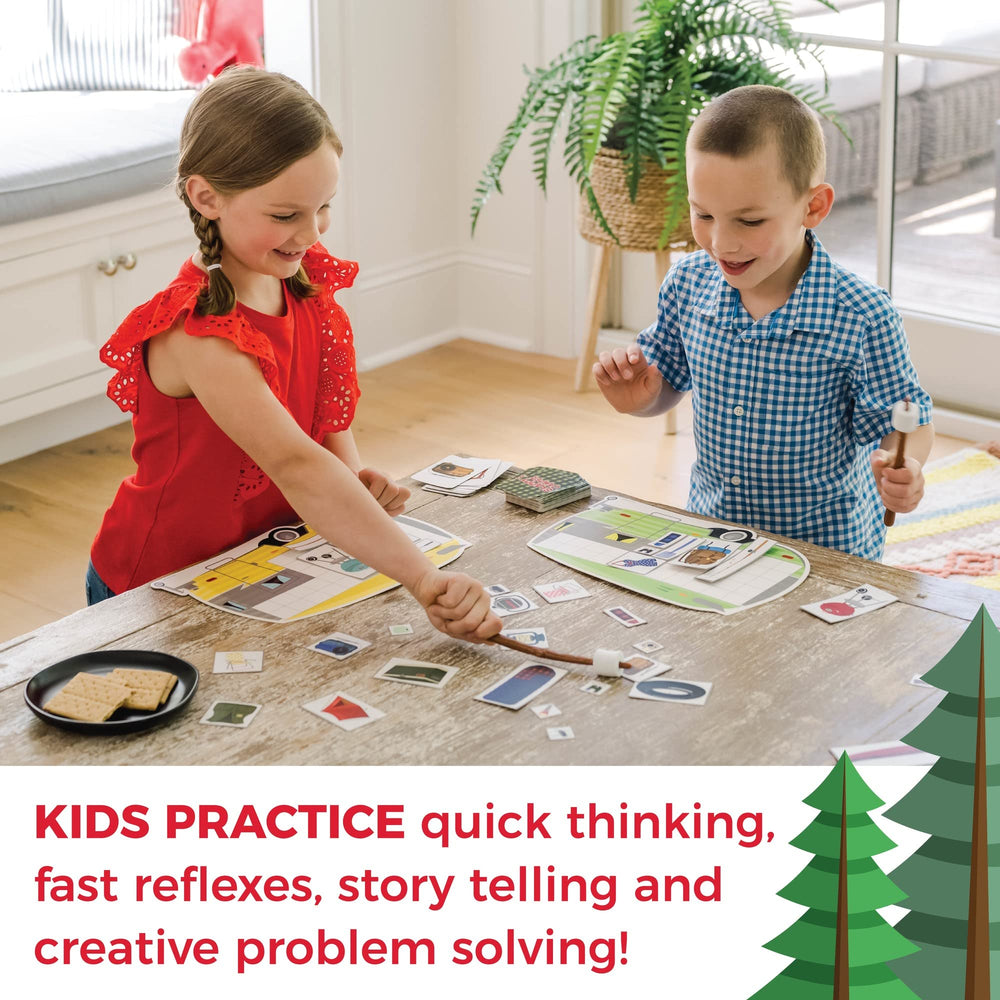 MindWare Slappy Camper in play highlights fast decisions and storytelling creativity.