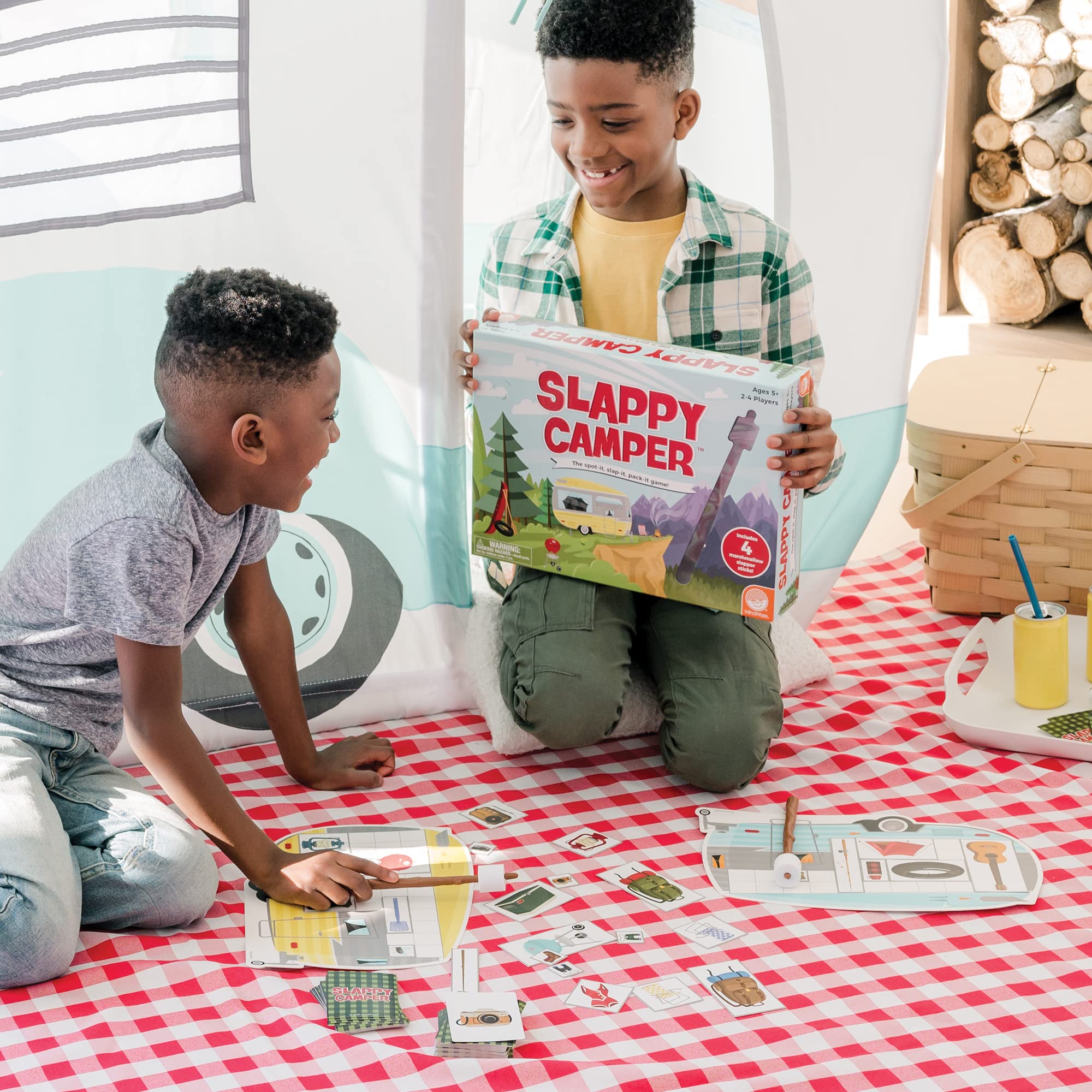 MindWare Slappy Camper quick rematch vibe keeps kids engaged and families smiling.