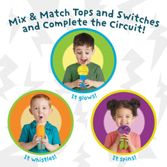 MindWare Start-Up Circuits spinning fan action engages active learning experiences.