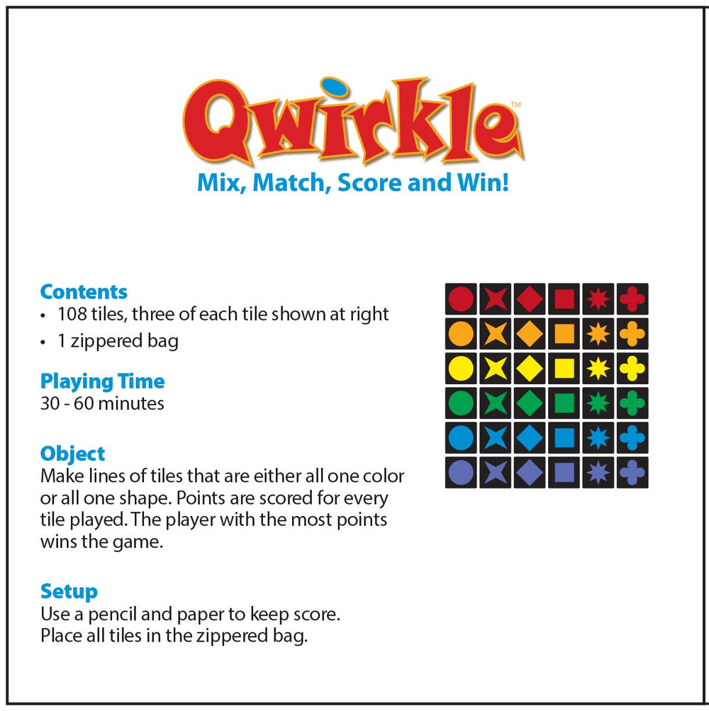 MindWare Travel Qwirkle players enjoy a compact family game.
