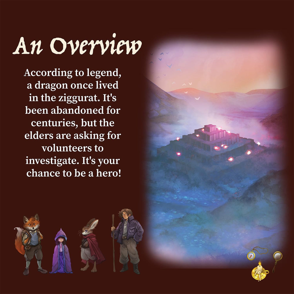 MindWare Ziggurat fire spirit tokens add tension and challenge.