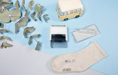 Mine Stamp Compact Clothing Marker endures repeated washing cycles with durable ink