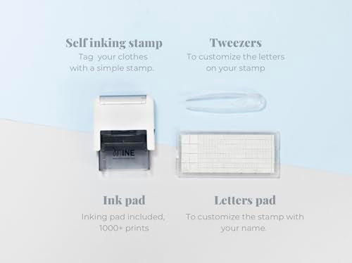 Mine Stamp Compact Clothing Marker ink cartridge closeup shows durable black ink for washes