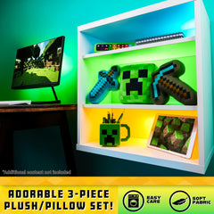 Minecraft axe plush 9-8in for cozy decor and gifts