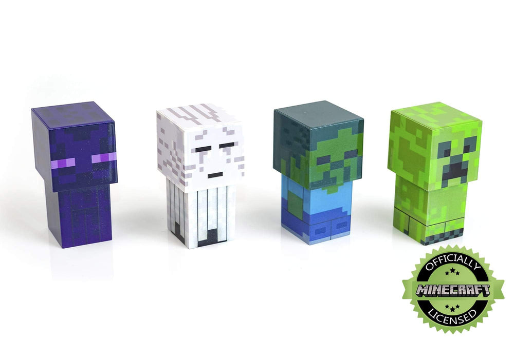 Minecraft Ghast mood light figure provides soft ambient illumination