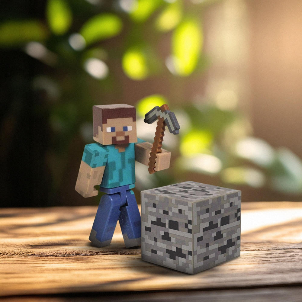 Series 1 Minecraft action figures pack for collectors.