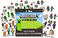 Minecraft two sticker books bundle for easy party activity ideas.