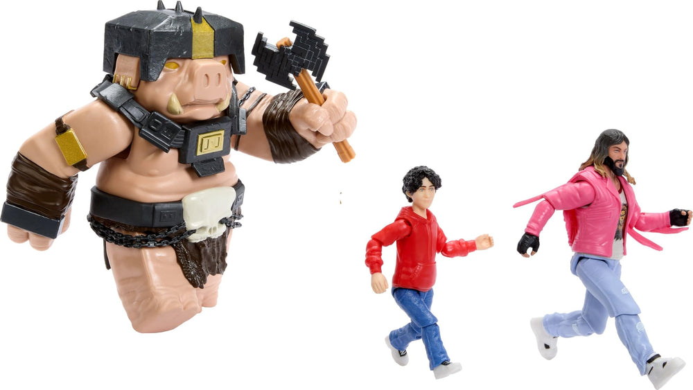 Collectible pack offers a display-friendly set for Minecraft fans.