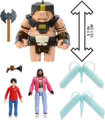 Henry and Garrett action figures in dynamic pose for movie-inspired adventures.